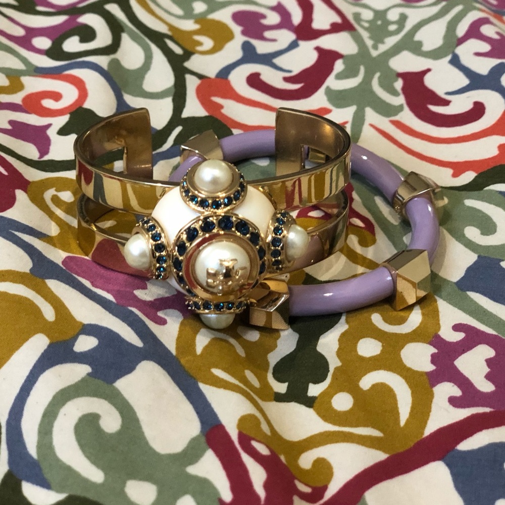 Tory Burch Cuff Bracelet Set
